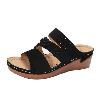 Black Orthotic Sandals Women Womens Fashion Orthotic Slides Ladies Lightweight Athletic Sandals Slip On Slippers With Comfortable Plantar Fasciitis Arch Support