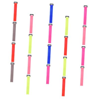 GANAZONO 20pcs Fishing Rod Binding Belts Durable Straps for Organizing Fishing Gear for Home and Outdoor Use Keep Your Tidy and Protected