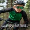 ATTCL Kids Sunglasses: Youth Baseball Sunglasses UV400 Lightweight TR90 Sports Cycling Shades for Boys Girls Softball Running view 2