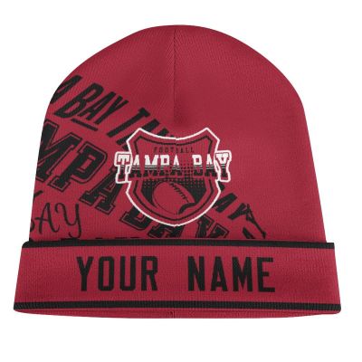 Tampa Bay Custom Personalized Knitted Hat,Tampa Bay Sports Stylish Winter Hat,Fashion Accessories,A Soft and Cozy Winter Hat for Long-Lasting Warmth,Great Gifts of Sports Fans.