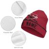 Tampa Bay Custom Personalized Knitted Hat,Tampa Bay Sports Stylish Winter Hat,Fashion Accessories,A Soft and Cozy Winter Hat for Long-Lasting Warmth,Great Gifts of Sports Fans. view 3
