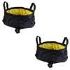 BESPORTBLE 2pcs Portable Outdoor Camping Wash Basin Bucket Capacity Folding Random Color view 1
