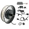 HALLOMOTOR 48V 60V 72V 3000W-5000W 20/24/26x4.0" Fat Wheel Ebike Conversion Kits with Intelligent Programmable Sine Wave Controller (Dropout Width: 175mm, 20 * 4.0 Inch) view 1