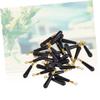 SUPVOX 100pcs Rolling Copper Head Fishing Drift Float Connector Durable and Lightweight Fishing Tackle for Stream River Lake and Ocean Use view 2