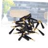 SUPVOX 100pcs Rolling Copper Head Fishing Drift Float Connector Durable and Lightweight Fishing Tackle for Stream River Lake and Ocean Use view 3