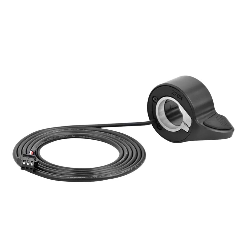 KARFRI Thumb Throttle Compatible with Electric Bike 270X Adjustable Waterproof Right Hand E-Bike Speed Controller Compatible with 22mm Handle Accessories