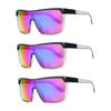 BESPORTBLE 3pcs Outdoor Sports Sunglasses for Adults Uv Windproof for Cycling Running Hiking Lightweight and Scratch Resistant for Weather Activities view 1