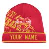 Custom Personalized Knitted Winter Hat - Stylish Sports Fashion Accessory, Soft and Cozy for Long-Lasting Warmth, Great Gift for Sports Fans view 1