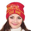 Custom Personalized Knitted Winter Hat - Stylish Sports Fashion Accessory, Soft and Cozy for Long-Lasting Warmth, Great Gift for Sports Fans view 4