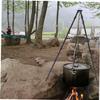 BESPORTBLE 3-piece Camping Cookware Rack Stand Adjustable Height Sturdy Safe Lightweight Picnic Supply for Outdoor Cooking view 4