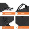 Amebee Tatical Case Soft Pistol Case High Density Nylon Carrie Gun Pistol Hand Gun Case Bag Soft Storage Hand Carry Value Items Security Gun Bag Compact Size Secure Carry Case (Soft Case Black) view 4