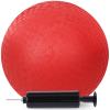 AMOR PRESENT Inflatable Playground Ball, 8.5 Inch Dodgeballs Kickballs with Air Pump, for 4 Square Ball Games, Red view 1