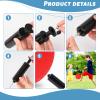 AMOR PRESENT Inflatable Playground Ball, 8.5 Inch Dodgeballs Kickballs with Air Pump, for 4 Square Ball Games, Red view 4