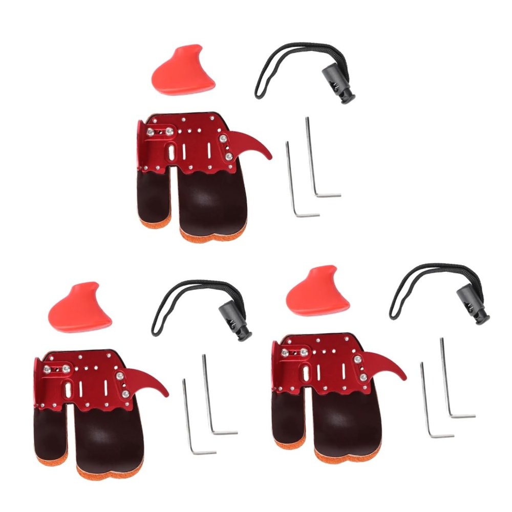 BESPORTBLE 3pcs Finger Protector Cover for Archery Sports and Finger Guard for Hunting Breathable Design