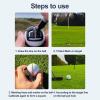 Meideli Golf Putter Alignment Aid Kit Golf Ball Marker Lightweight Portable Golf Putting Accuracy Marker Training Tool Golf Accessories Golf Gadgets Sets view 3