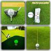 Meideli Golf Putter Alignment Aid Kit Golf Ball Marker Lightweight Portable Golf Putting Accuracy Marker Training Tool Golf Accessories Golf Gadgets Sets view 4