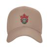 Canadian Maple Leaf Skull Baseball Caps for Men Women Hat Adjustable Cap Trucker Hats Dad Cap Natural view 1