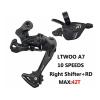 Aosekaa Premium Rear Derailleur for Mountain and Road Bikes - Smooth Gear Shifting Solution, Normal view 3