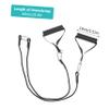 BESPORTBLE Diy Fitness Equipment Gym Cable Pulley System Ropes Biceps Rope Tricep Pulldown Attachment Pulley System Cables view 2
