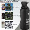 Disratw M18 Airsoft Grenade Toys 2Pcs Toy Hand Grenades Plastic CS Battle Game Tactical CS Grenade Pull Ring Toys Role Play Model Prop for Age 14+ (Black) view 4