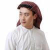 PURFUN Men Boys Large Arab Shemagh Turban Bandana Headscarf Breathable Soft Muslim Hijab Headband Shawl Keffiyeh Arabic Scarf Headcover Head Wrap Ramadan Eid Scarf view 2