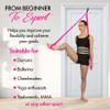 Stretching Strap With Door Anchor - Stretching Equipment to Improve Legs Flexibility - Splits Trainer For Home Ideal In Ballet, Dance, Cheerleading, Taekwondo, Yoga, Pole Dancing & Gymnastics (Pink) view 4