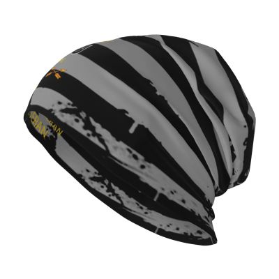 5th Special Forces Operation Inherent Resolve Combat Veteran Chic Knit Beanies: Cozy Skull Caps for Winter Warmth at Home & Outdoors!9 Black