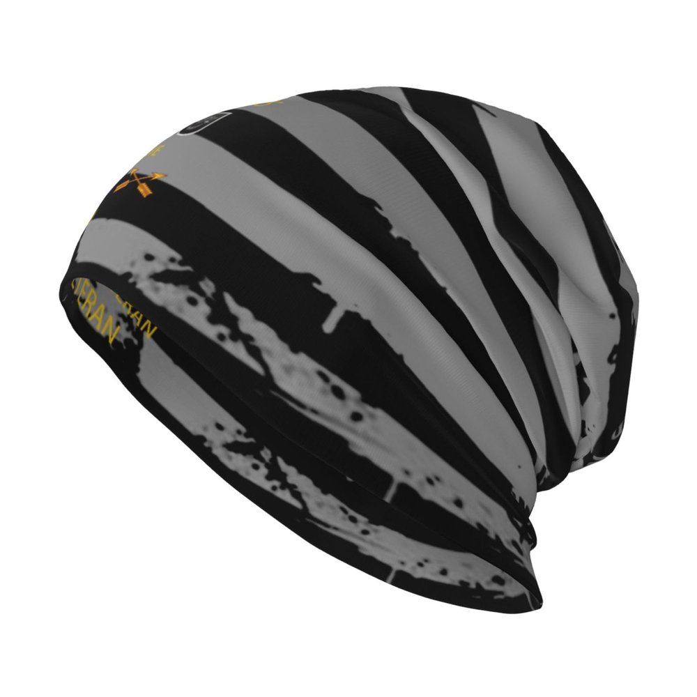 5th Special Forces Operation Inherent Resolve Combat Veteran Chic Knit Beanies: Cozy Skull Caps for Winter Warmth at Home & Outdoors!9 Black
