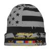 5th Special Forces Operation Inherent Resolve Combat Veteran Chic Knit Beanies: Cozy Skull Caps for Winter Warmth at Home & Outdoors!9 Black view 4