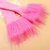 Gangel White Leg Stockings Y2K Long Socks Knit Leg Stocking Elastic Leg Warmer Party Costume Faux Fur Leg Warmers for Women (pink) view 4