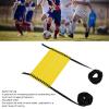 HUAOSN Agile Ladder, Speed Ladder Exercise Ladder for Soccer, Football Step Exercise Rope Ladder, Football Fitness Feet Practice with Carry Bag, Agile Exercise Speed Ladder, 6M 12 Rungs view 2