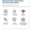 KEULEN Basketball Ball Return Accessory, Hanging Free Throw Training Ball Returner, Improves Training Efficiency and is Used for Single-Person Fixed-Point Simple Serving Practice view 3