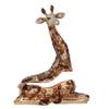 LiuliuBull Sitting Giraffe Trinket Boxes Collectible Home Decor, Ornament Metal Crafts, Birthday Presents view 2