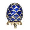 LiuliuBull Pine Cone Trinket for Easter Decoration, Russian Egg Ornament, Jewelry Box, Christmas Gift view 1