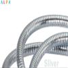 Alfa Cable Bike Lock with 3 Keys | 5 feet | High Security | 5 Variations | Used for Bike, e-Bike, Cupboard etc. (60 inches, Ring Silver) view 3