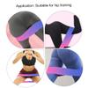 SUPVOX 2pcs Fitness Resistance Bands for Hip and Butt Workouts Lightweight Elastic Pull Strap for Home Gym for Yoga and Bodybuilding view 2