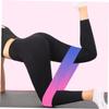 SUPVOX 2pcs Fitness Resistance Bands for Hip and Butt Workouts Lightweight Elastic Pull Strap for Home Gym for Yoga and Bodybuilding view 3