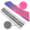 SUPVOX 2pcs Fitness Resistance Bands for Hip and Butt Workouts Lightweight Elastic Pull Strap for Home Gym for Yoga and Bodybuilding view 4