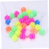 Happyyami 72pcs Round Beads Wheel Spoke Beads Wire Beads Accessories Rope view 3