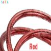 Alfa Cable Bike Lock with 3 Keys | 5 feet | High Security | Used for Bike, e-Bike, Cupboard etc. (60 inches, Ring Red) view 4