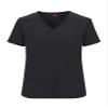 ACTIVE UNIFORMS Women's Essential Scrub Set Cool Stretch Jogger Scrub Top and Pant Nursing Uniform Clearance Workwear (Black, X-Small) view 4