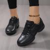 GlideMoves Women Black Tumbling Dance Cheer Shoes 10 view 2