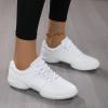 GlideMoves Little Kid Girls White Tumbling Dance Cheer Shoes Size 4.5 view 2