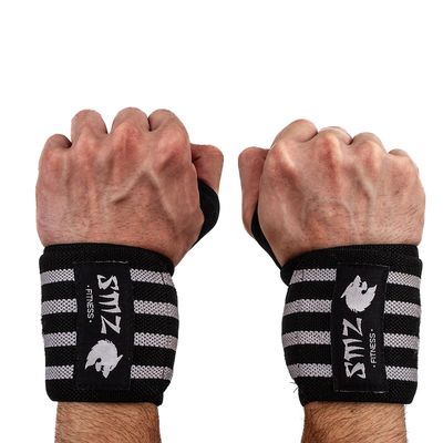 Professional Weightlifting Wrist Wraps with Havy Duty Thumb Loop for Performance Competitions, Strength Training, Bodybuilding, Avoid Injury & Improve Your Workout Instantly - for Men & Women 19"