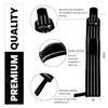 Professional Weightlifting Wrist Wraps with Havy Duty Thumb Loop for Performance Competitions, Strength Training, Bodybuilding, Avoid Injury & Improve Your Workout Instantly - for Men & Women 19" view 2