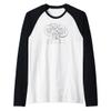 Funny Real Women Play Ladderball Yard Games Ladderball Raglan Baseball Tee view 1