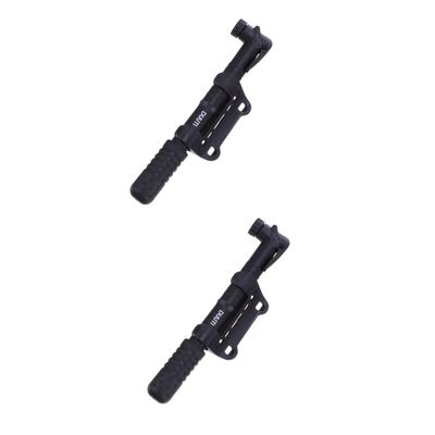 YARNOW 2sets Mini Bike Pump Dual High Pressure Inflatable Tire Inflator for Lightweight and Compact Design Nylon Hand Air Pump Extended Hose and Construction