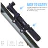 YARNOW 2sets Mini Bike Pump Dual High Pressure Inflatable Tire Inflator for Lightweight and Compact Design Nylon Hand Air Pump Extended Hose and Construction view 2