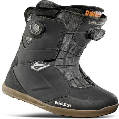 thirtytwo Women's Lashed W's X Volcom '24 Snow Boot, Black/Grey/Gum, 7