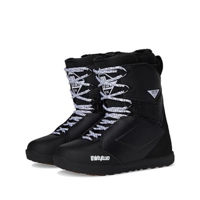 thirtytwo Women's Lashed W's '24 Snow Boot, Black/White/Black, 9